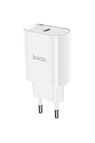 Hoco N14, Încărcare rapidă, 20W, 1 x USB tip C, Alb