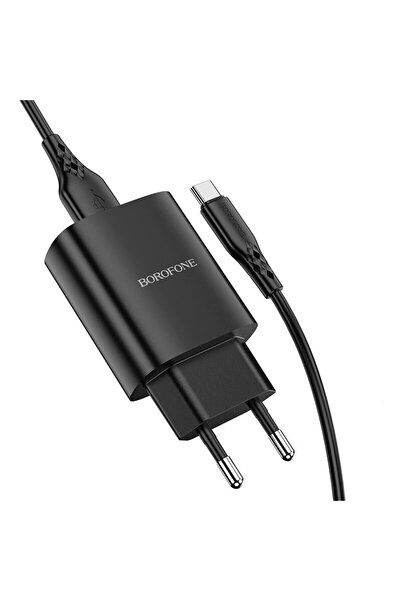 Borofone BN1 USB Type-C Innovative, 2.1A, 1 X USB 10W, Negru