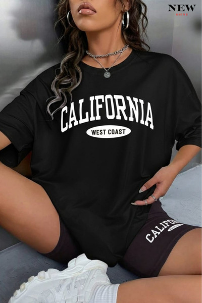 New Shine California West Coast Printed Unisex T-Shirt
