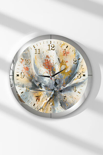 Zevahir Mobilya Dekorasyon Ceas de perete rotund din MDF cu tematică Inima ti...