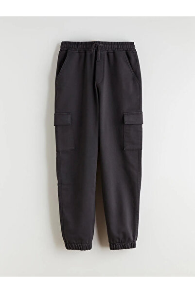 LC Waikiki Pantaloni de jogger cargo pentru băieți cu talie elastică