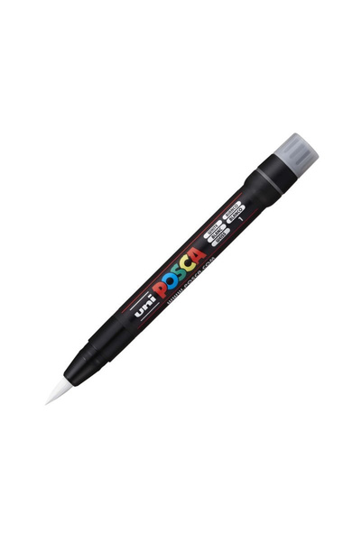 POSCA Marker pensula UNI Brush, ALB
