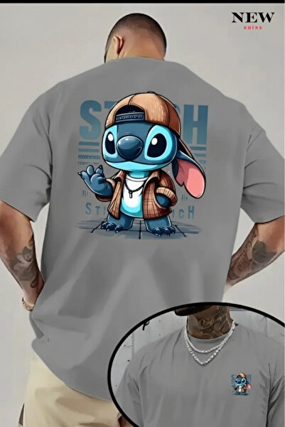 New Shine Stitch Printed Unisex T-Shirt