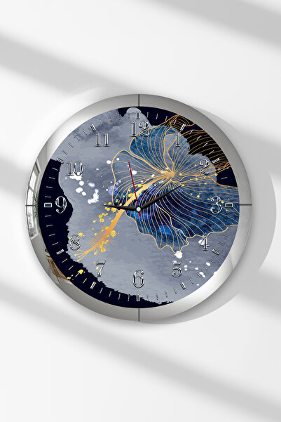 Zevahir Mobilya Dekorasyon Ceas de perete rotund din MDF cu tematică cosmică,...