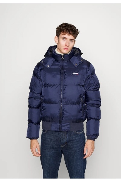 Schott NYC Men's navy blue Chicago Schott winter jacket