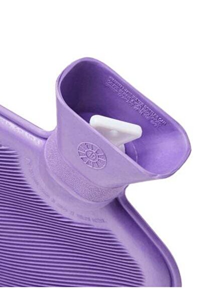 3W Healthcare 3WA-VLT-0012 HOT WATER BOTTLE 2L - PLUSH COVER VIOLET