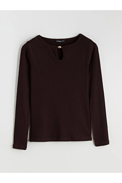 LC Waikiki Tricou pentru damă cu guler rotund