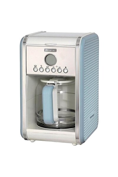 ARIETE Vintage Filter Coffee Machine, blue