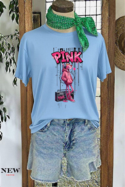 New Shine Panter Printed Unisex T-Shirt