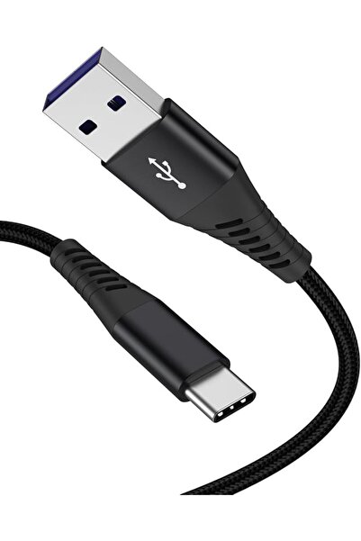 The Bros كابل USB-A إلى USB-C بطول 1 متر، كابل شحن USB 2.0 من النوع A إلى الن...