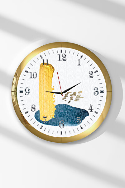 Zevahir Mobilya Dekorasyon Ceas de perete rotund din MDF cu tematică de ceas ...