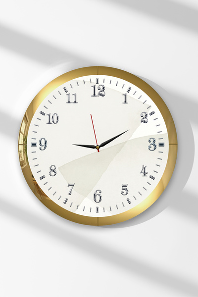 Zevahir Mobilya Dekorasyon Ceas de perete rotund din MDF cu tematică de ceas ...