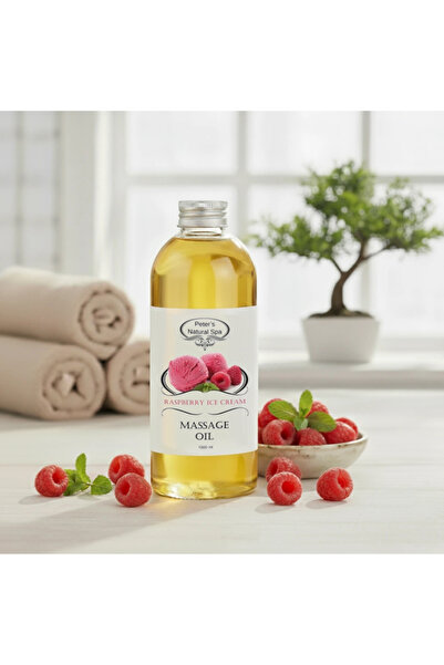 Peters Natural Spa Ulei de masaj profesional inghetata de zmeura 1000 ml cali...