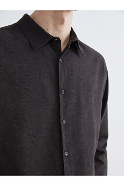 LC Waikiki Regular Fit Long Sleeve Dobby Men's Shirt