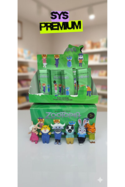 SYS PREMİUM Sonny Angels, Zootopia Mini Telefon,1 Adet Rastgele Telefon Akses...