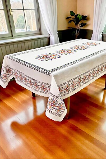 Çeyiz Diyarı Față de masă Mihrap Dertsiz 150x220 cm