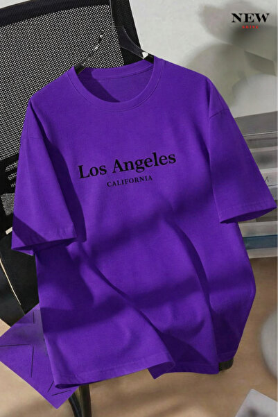 New Shine Los Angeles California Printed Unisex T-Shirt