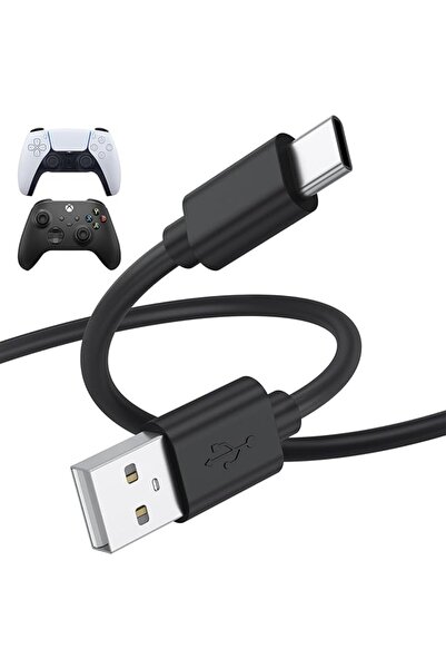 The Bros كابل وحدة تحكم PS5، كابل شحن USB-C بطول 1 متر/3 أمتار لجهاز PS5 Dual...