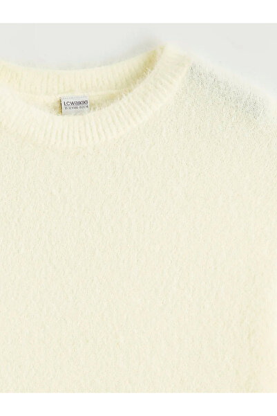 LC Waikiki Pulover pentru fete cu guler rotund