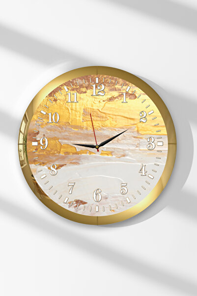 Zevahir Mobilya Dekorasyon Ceas de perete rotund din MDF cu tematică Culorile...