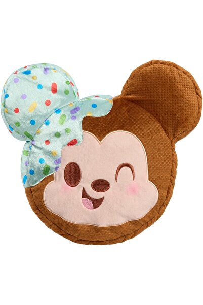 Disney ساندويتش آيس كريم ميكي ماوس كبير الحجم بنكهة النعناع المغطس بآيس كريم ...