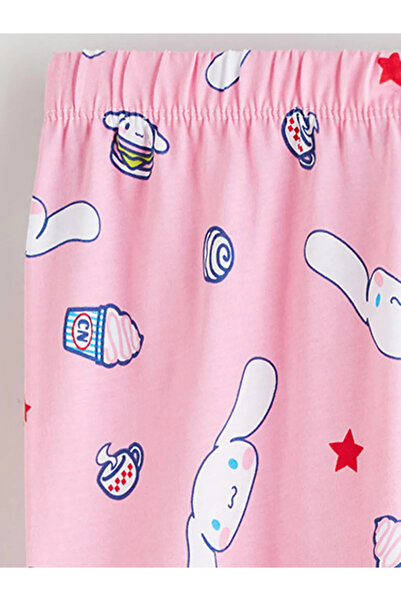 LC Waikiki Crew Neck Cinnamoroll Printed Girls Pajama Set
