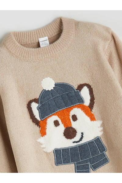 LC Waikiki Pulover pentru băiat cu model cu gât crew