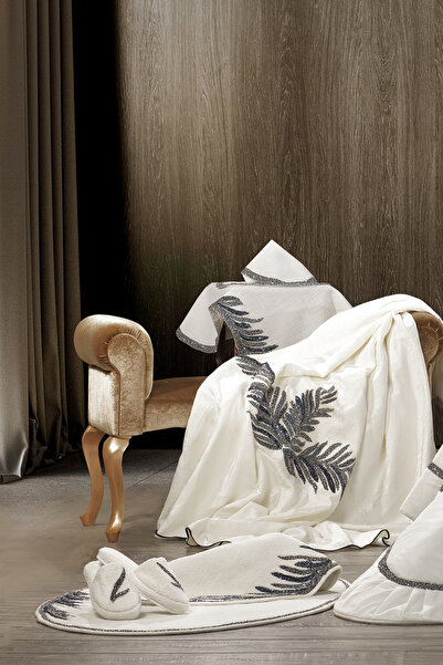 ZEBRACASA Caroline İkili Oval Paspas Takımı