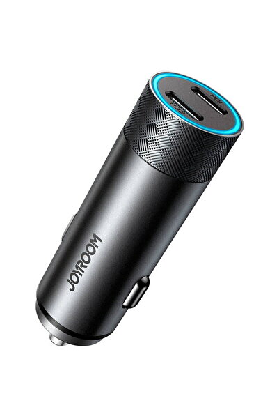 Joyroom JR-CL13, iesire 2 x USB-C, incarcare rapida 50W, PD, QC, PPS, alumini...