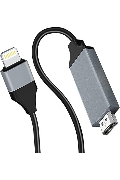 The Bros كابل محول Lightning إلى HDMI لأجهزة iPhone، [معتمد من Apple MFi] محو...