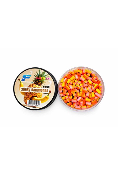 Feeder Fishing Wafters Tricolor Stinky Banananas 5 mm