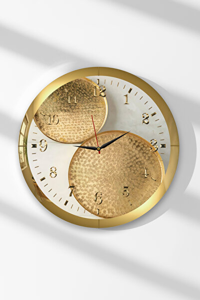 Zevahir Mobilya Dekorasyon Ceas de perete rotund din MDF cu tematică Ahengi, ...