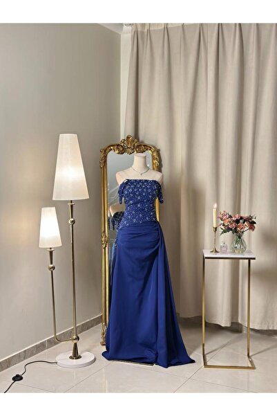 vanus fashion 6359-فستان سهرة طويل