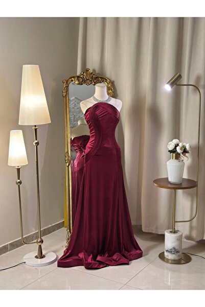 vanus fashion 6624-فستان سهرة طويل