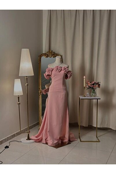 vanus fashion 6352-فستان سهرة طويل