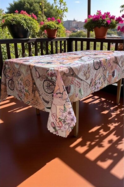 Çeyiz Diyarı Zühre Seamless Tablecloth 150X260 cm