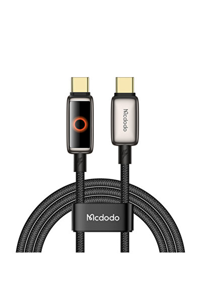 Mcdodo كابل CA6680 بقدرة 100 واط مزود بخاصية الإيقاف التلقائي، من نوع USB-C إ...