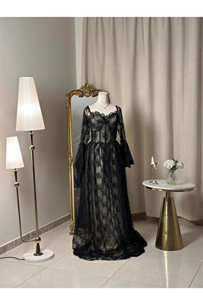 vanus fashion 6327-Long evening dress
