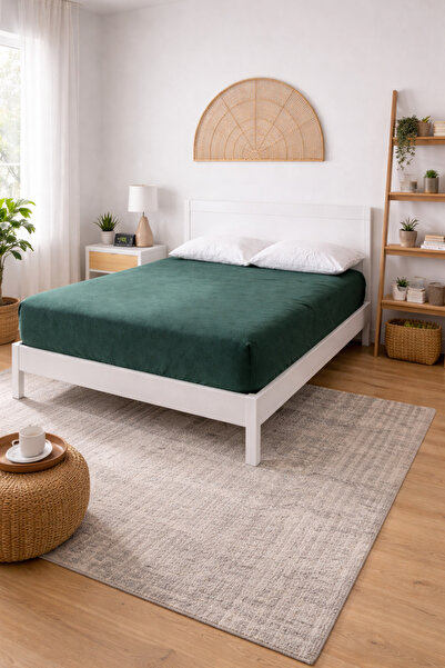 serelya Single Elastic Towel Sheet - 100% Cotton - 100 X 200 cm