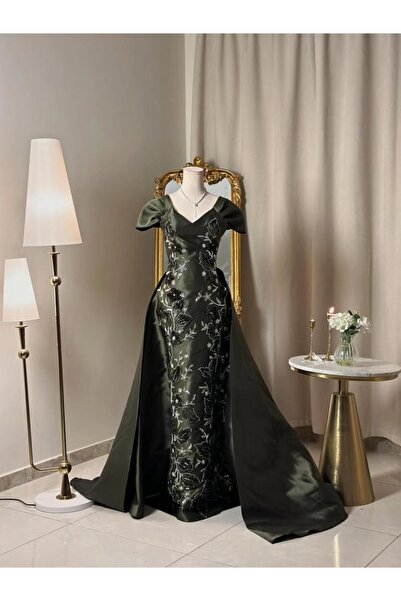 vanus fashion 6350-فستان سهرة طويل