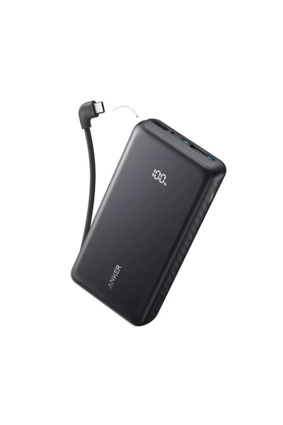 Anker Baterie externă Zolo A 110 EH 11, 20000 mAh, 22.5 W, USB-A, USB-C, cabl...