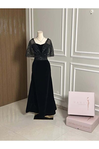 vanus fashion 6649-Long evening dress