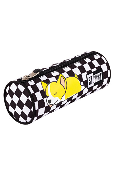 St.Majewski Penar St.Right Sleepy Corgi, 1 fermoar, negru cu alb