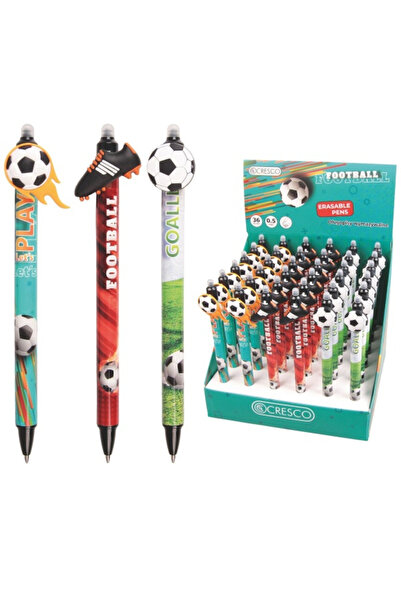 CRESCO thermosensitive ink pen, 0.5mm, various Football models