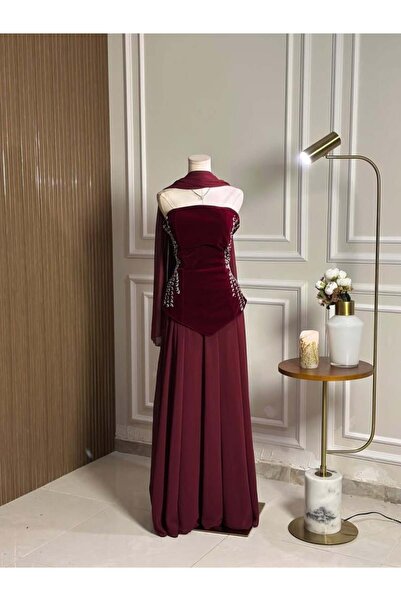 vanus fashion 6696-Long evening dress