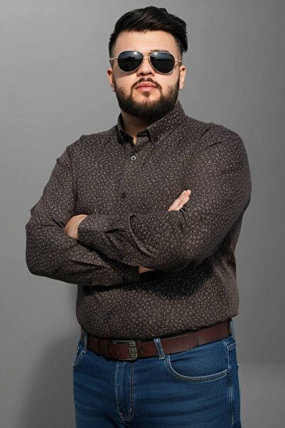 PASSERO Lycra imprimată cu croială slim BATTAL