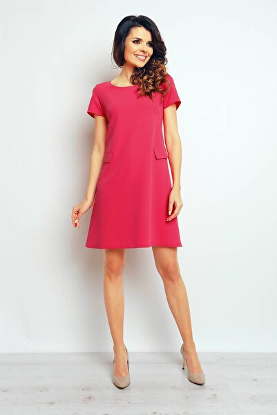 Awama Dress M081 - Pink - XL