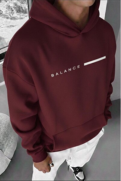 CAST COLLECTİON Ανδρικό μπλουζάκι με κουκούλα από χτενισμένο βαμβάκι με στάμπ...