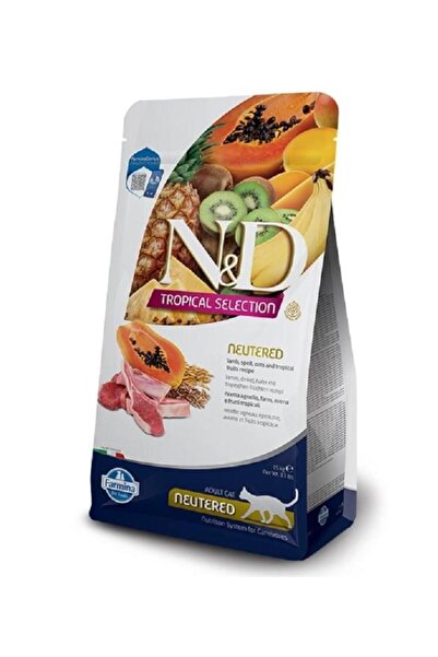N&D Tropical Selection Sterilised Kuzu Etli Kısırlaştırılmış Kedi Maması 1.5 Kg