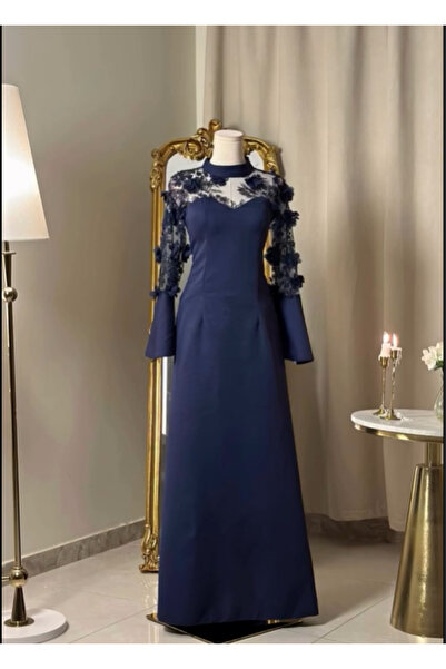 vanus fashion 6324-فستان سهرة طويل